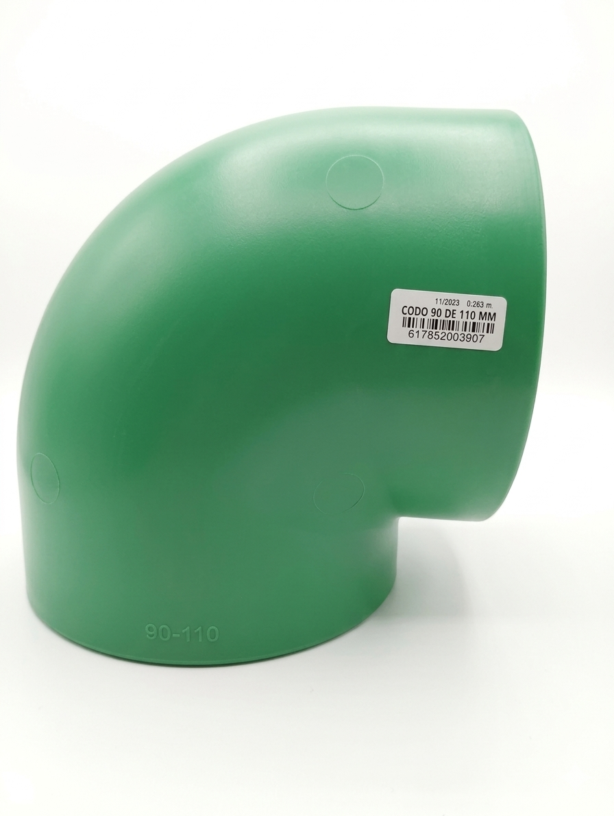 CODO TUBOPLUS DE 100MM X 90° 