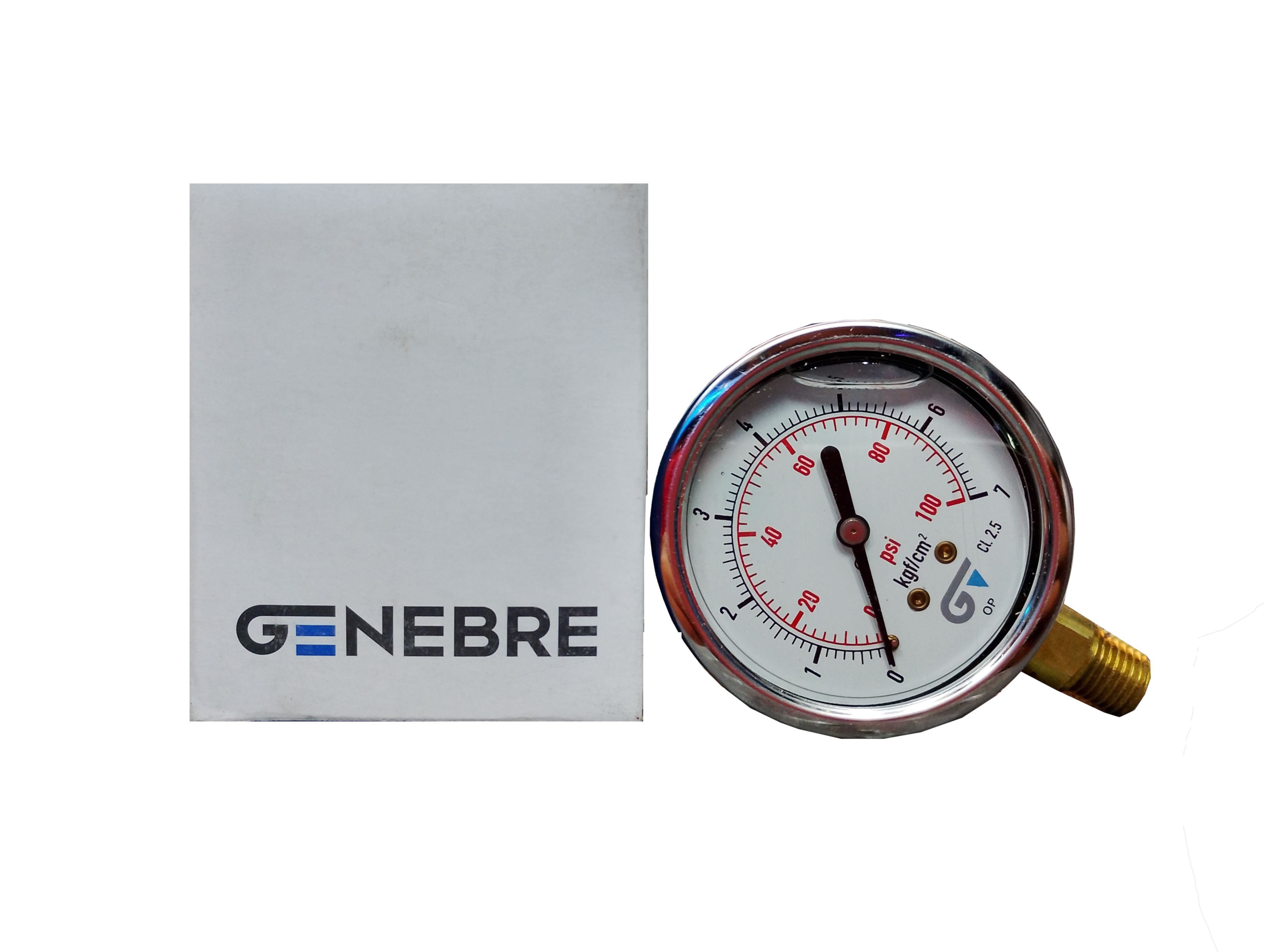 MANOMETRO CON GLISERINA DE 7KG GENEBRE